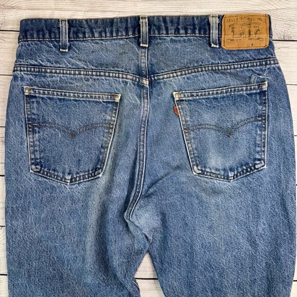 Levi's VINTAGE Orange Tab 519 - 0217 Straight Leg Jeans Men's Size 36x30 - Picture 6 of 8